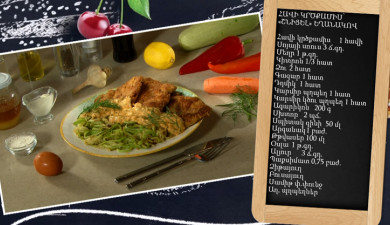 Готовим вместе. Куриная грудка «Шницель»