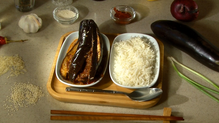 Let's Cook Together: Eggplant in Korean Style