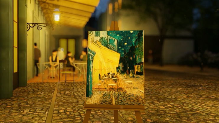 Винсент Ван Гог: Ночная терраса кафе