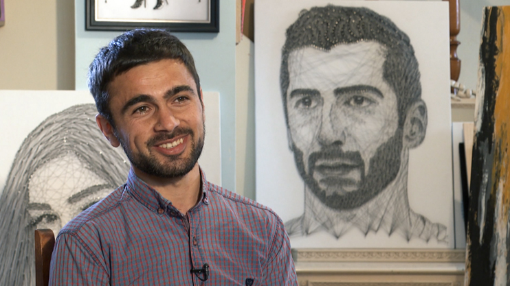 В мастерской Овсепа Барсегяна