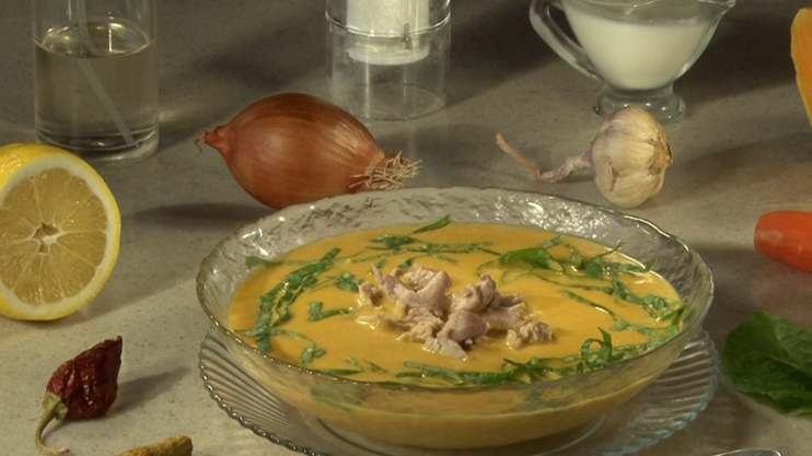 Let's Cook Together: Chicken and Vegetable Cream Soup