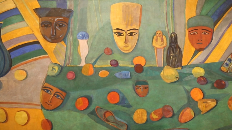 Story of a Painting: Egyptian Masks