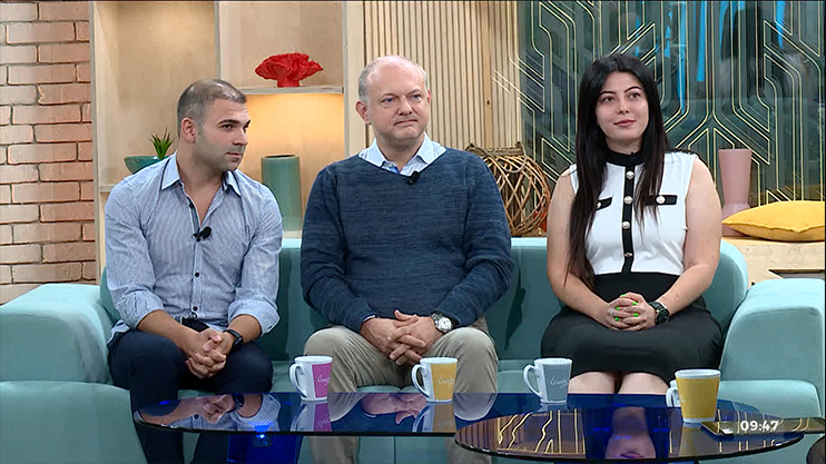 Early in the Morning: Rosa Grigoryan, Fabio Macera, Artavazd Mosinyan