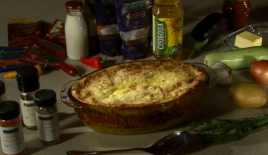 Let’s Cook Together. Potato and Meat Casserole