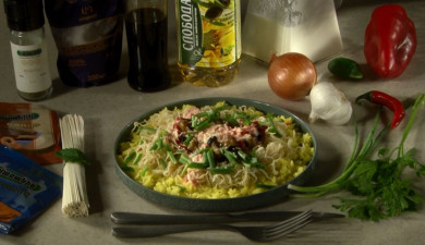 Let’s cook together. Eastern mosaic