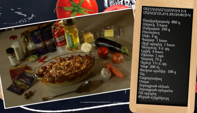 Let’s cook together: cauliflower and pasta casserole